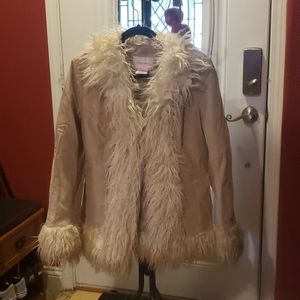 Shearling Coat/Peacoat